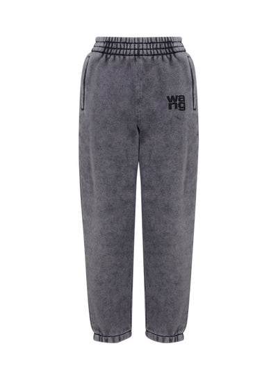 Women Puff-Print Logo Sweatpants (Washed Granite)