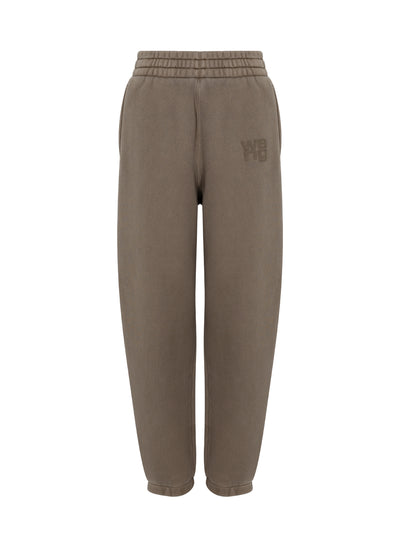 Women Puff-Print Logo Sweatpants (Washed Walnut)