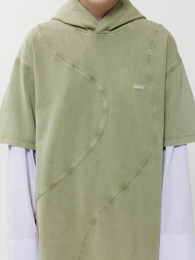 Hooded T-shirt Green