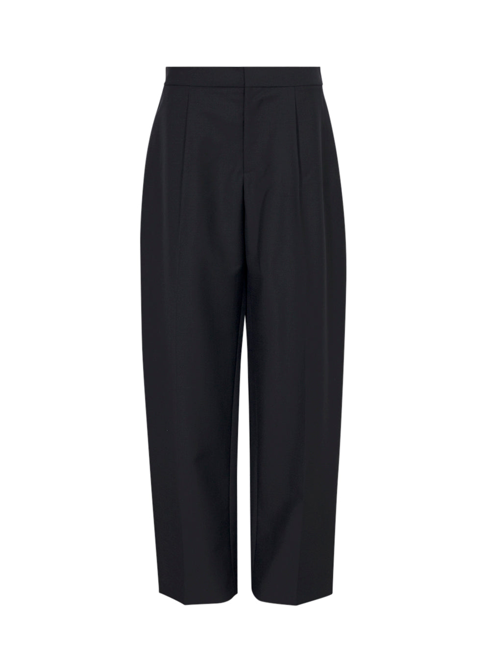 Wool Mohair Tailored Pant (Black)