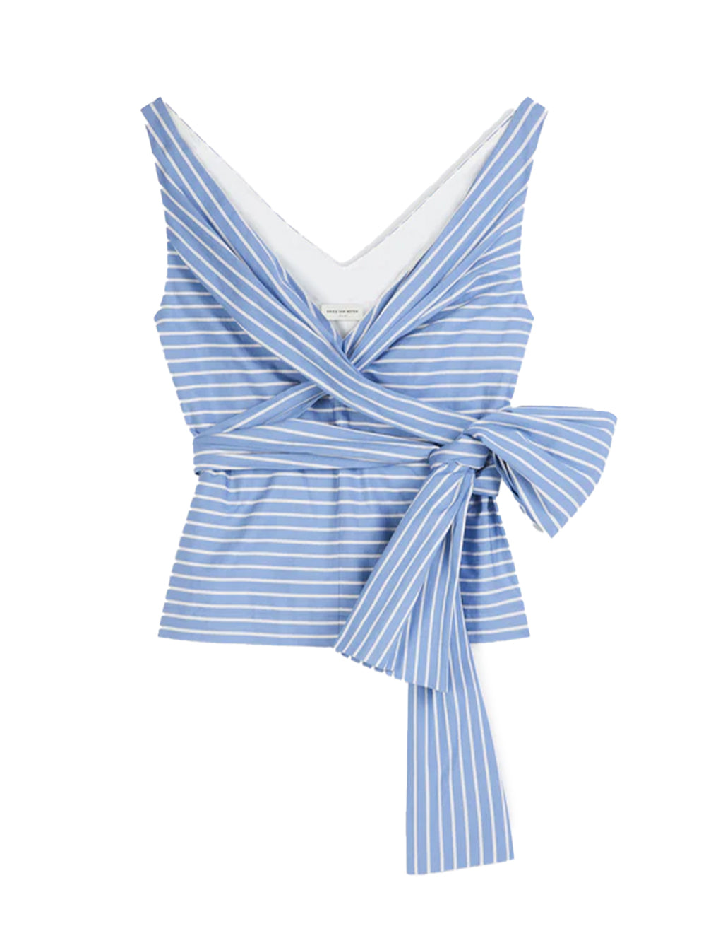 Wrapped Bow Top (Light Blue)