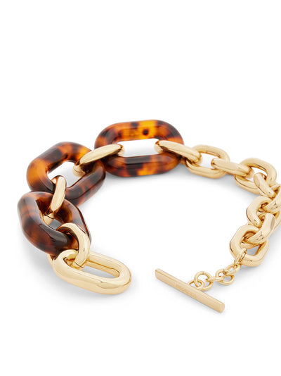 XL Link Oversized Tartaruga Necklace (Gold/Turtle)