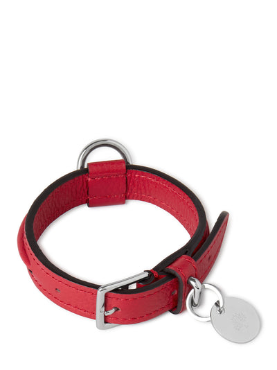XS Leather Dog Collar (Lancaster Red)