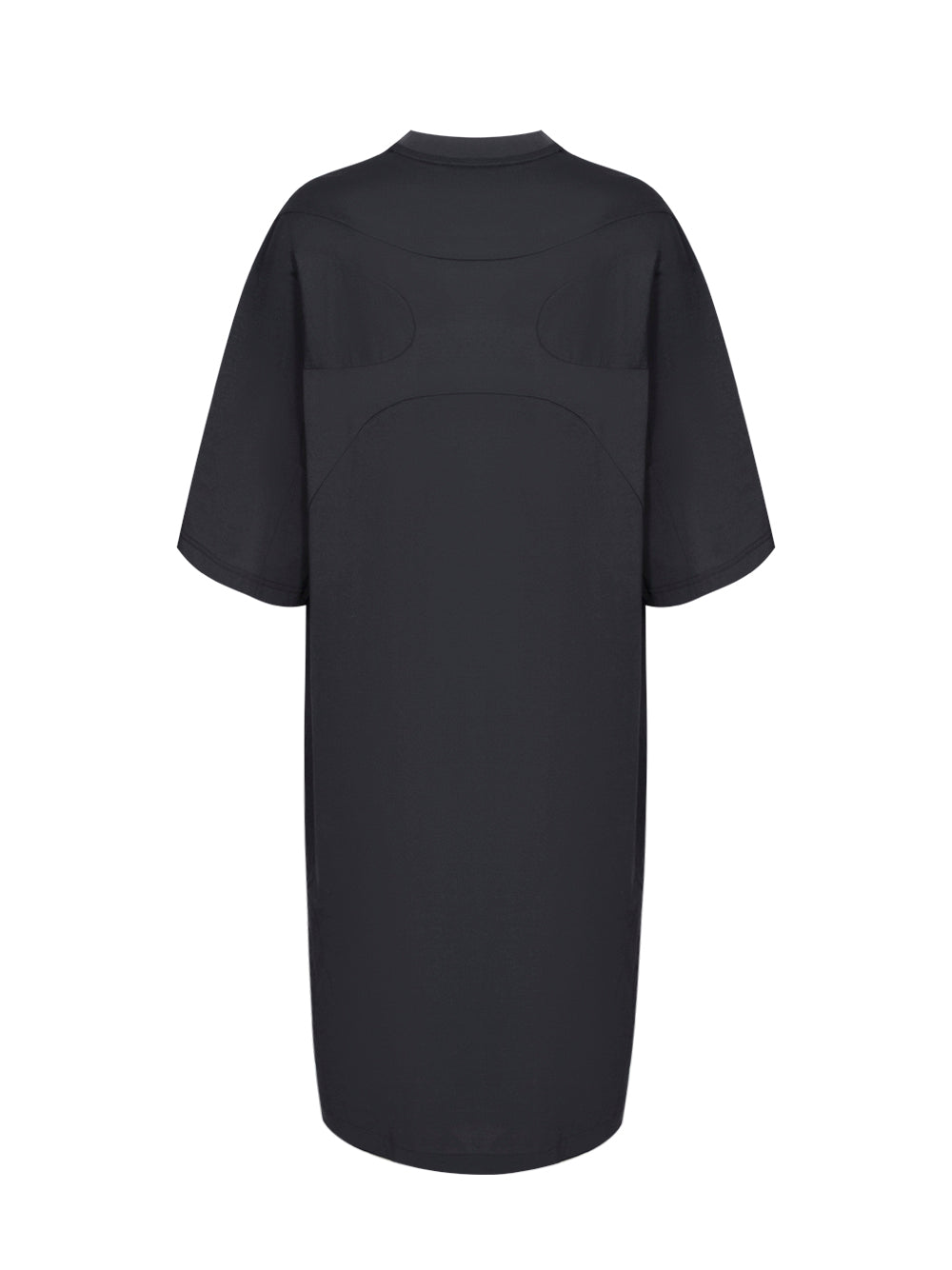 Cotton Tee Dress (Black)