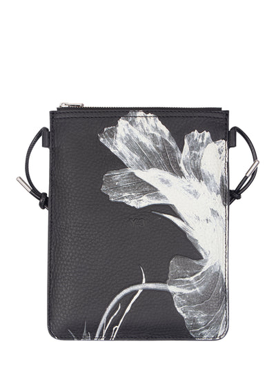 Floral Crossbody Bag (Black)