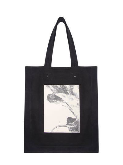 Floral Tote (Black)