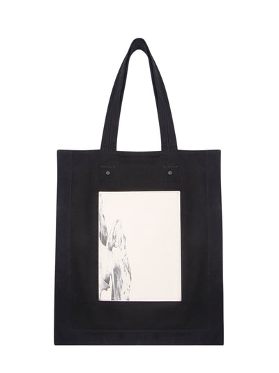 Floral Tote (Black)