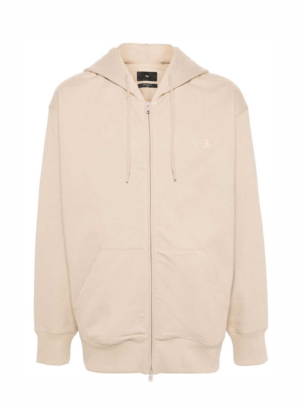 French Terry Zip Hoodie (Clay Brown)