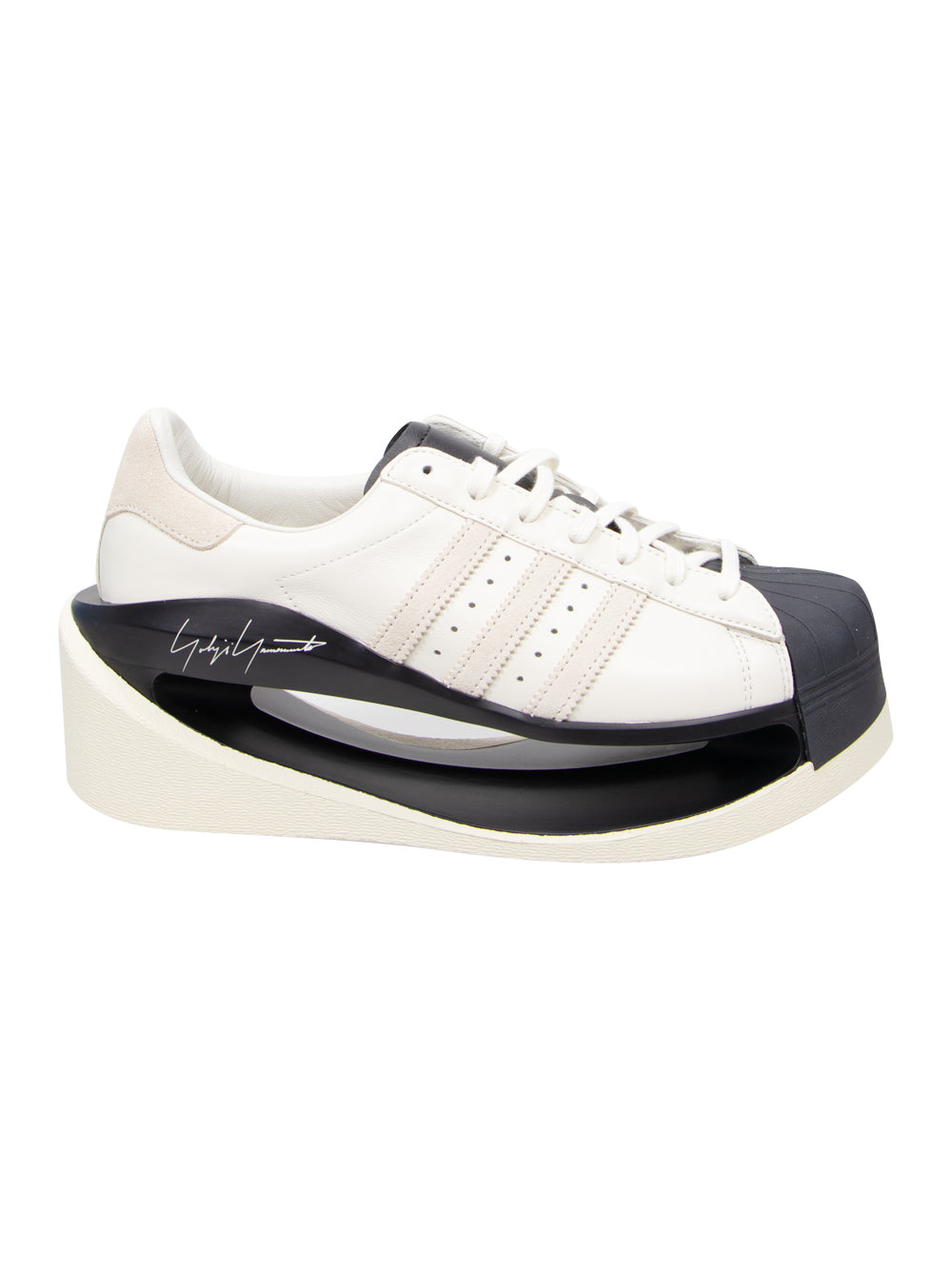 Y-3 Gendo Superstar (White/Aluminium/Black/White)