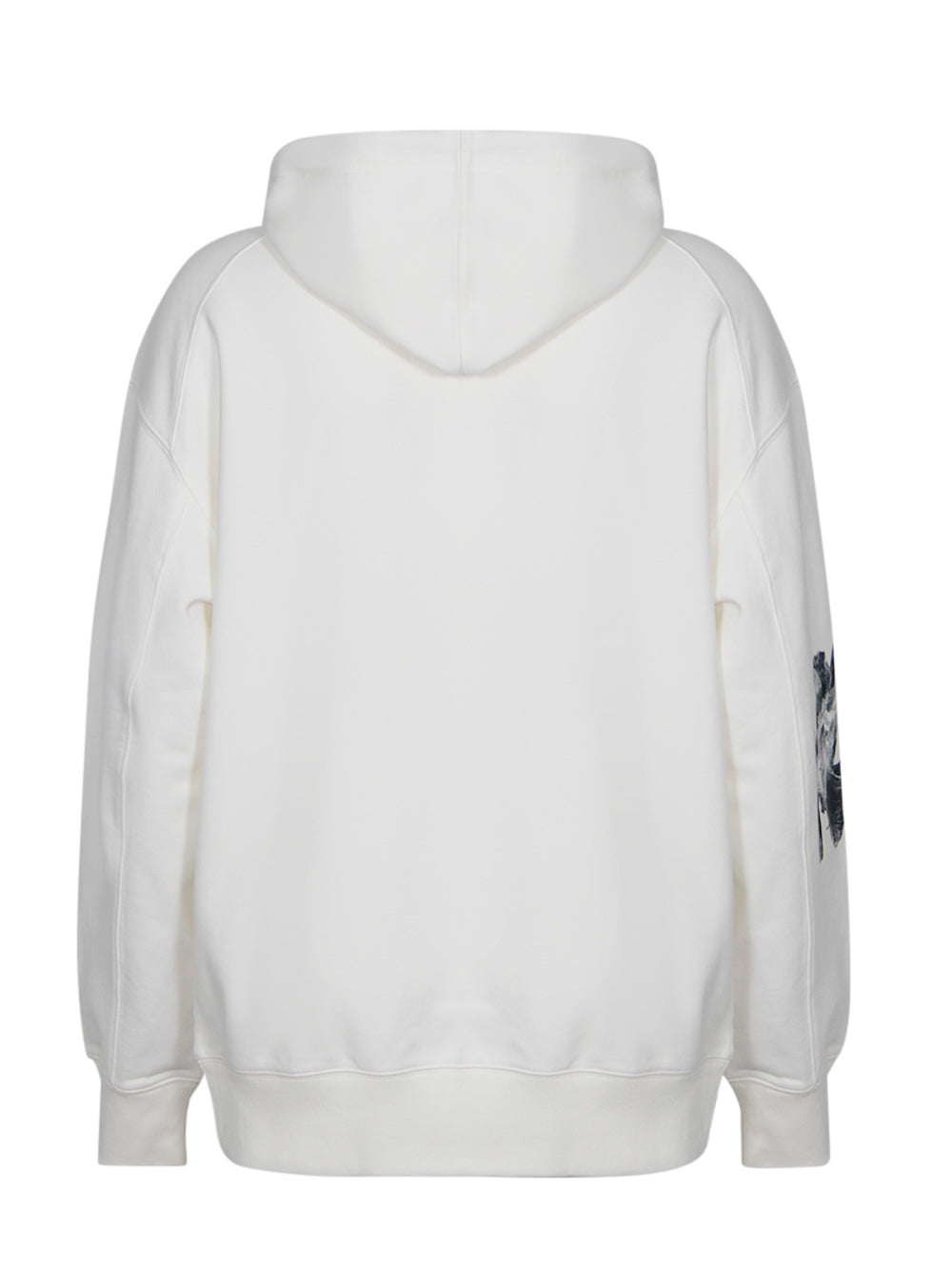 Graphic French Terry Hoodie (Off White)