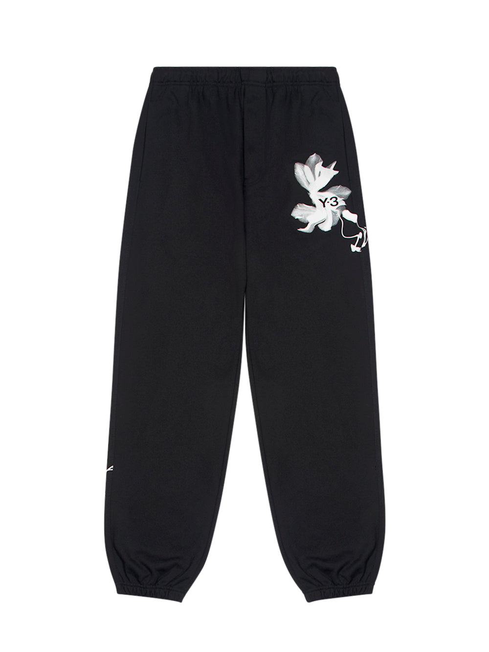 Graphic French Terry Pants (Black)