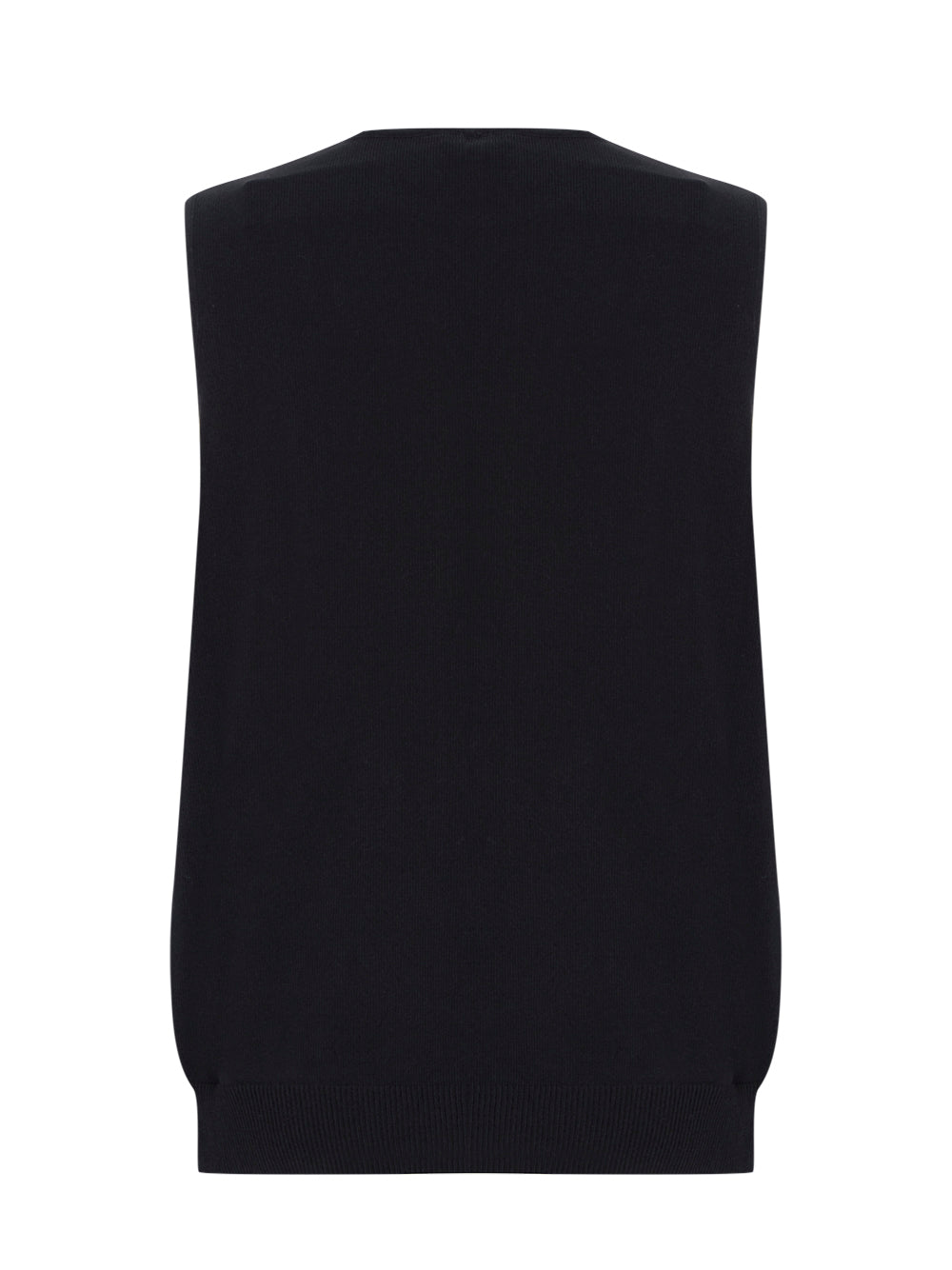 Knit Vest (Black)