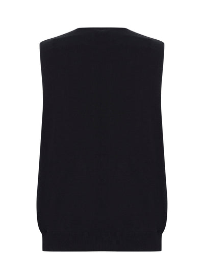 Knit Vest (Black)