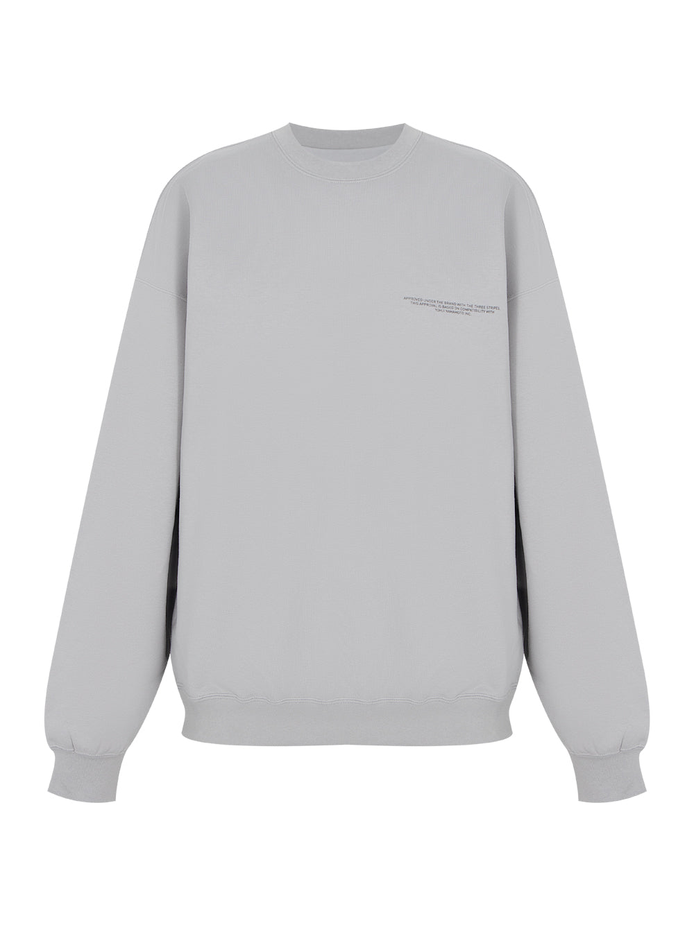 Logo Crew (Charcoal Solid Grey)