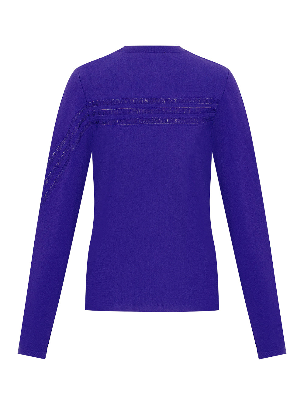 Long Sleeve Tee (Collegiate Purple)