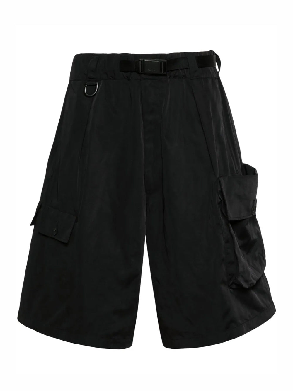 Nylon Twill Shorts (Black)
