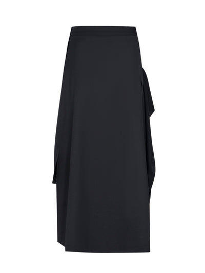 Refined Woven Skirt (Black)