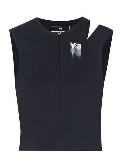 Running Fitted Top (Black)