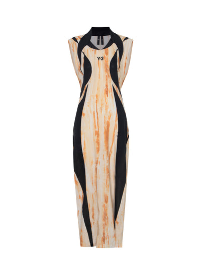Rust Dye Dress (Multicolor / Black)
