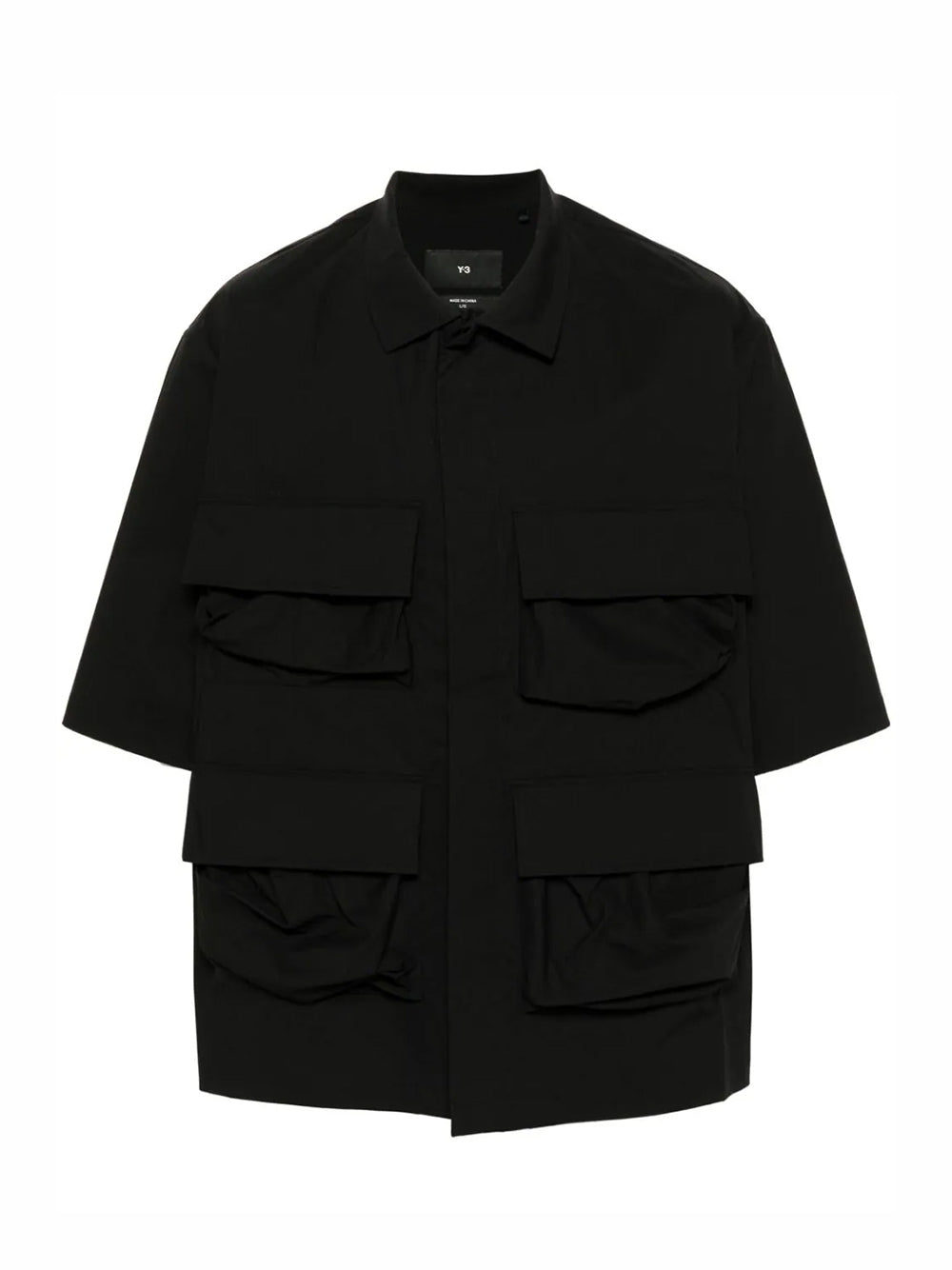 Short Sleeve Pocket Shirt (Black)