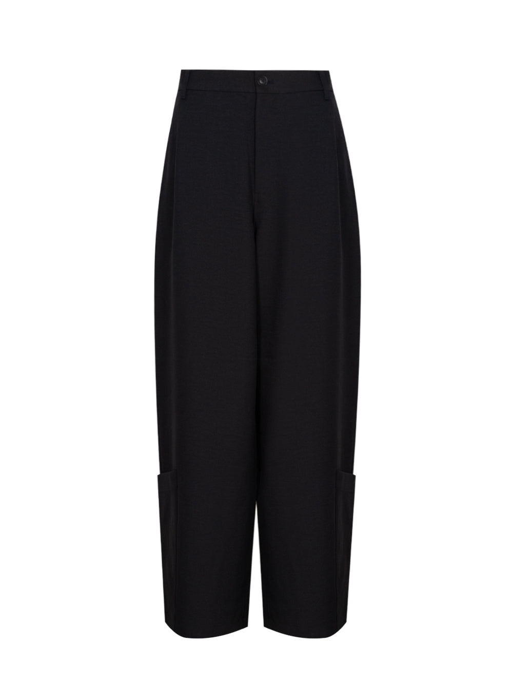 Y-3 Sport Uniform Wide Leg Trousers (Black)