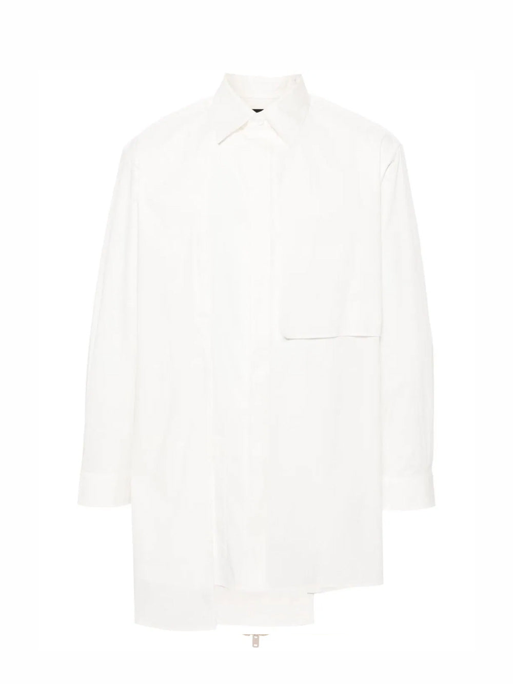 Sporty Cotton Shirt (Off White)