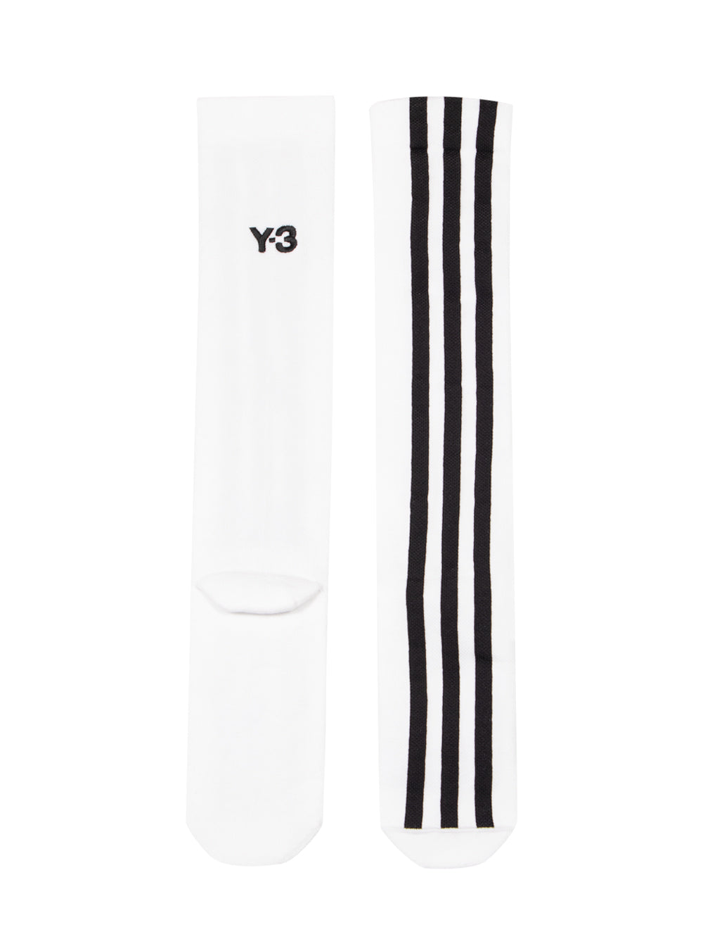 Y-3 Stripe Sock (White)