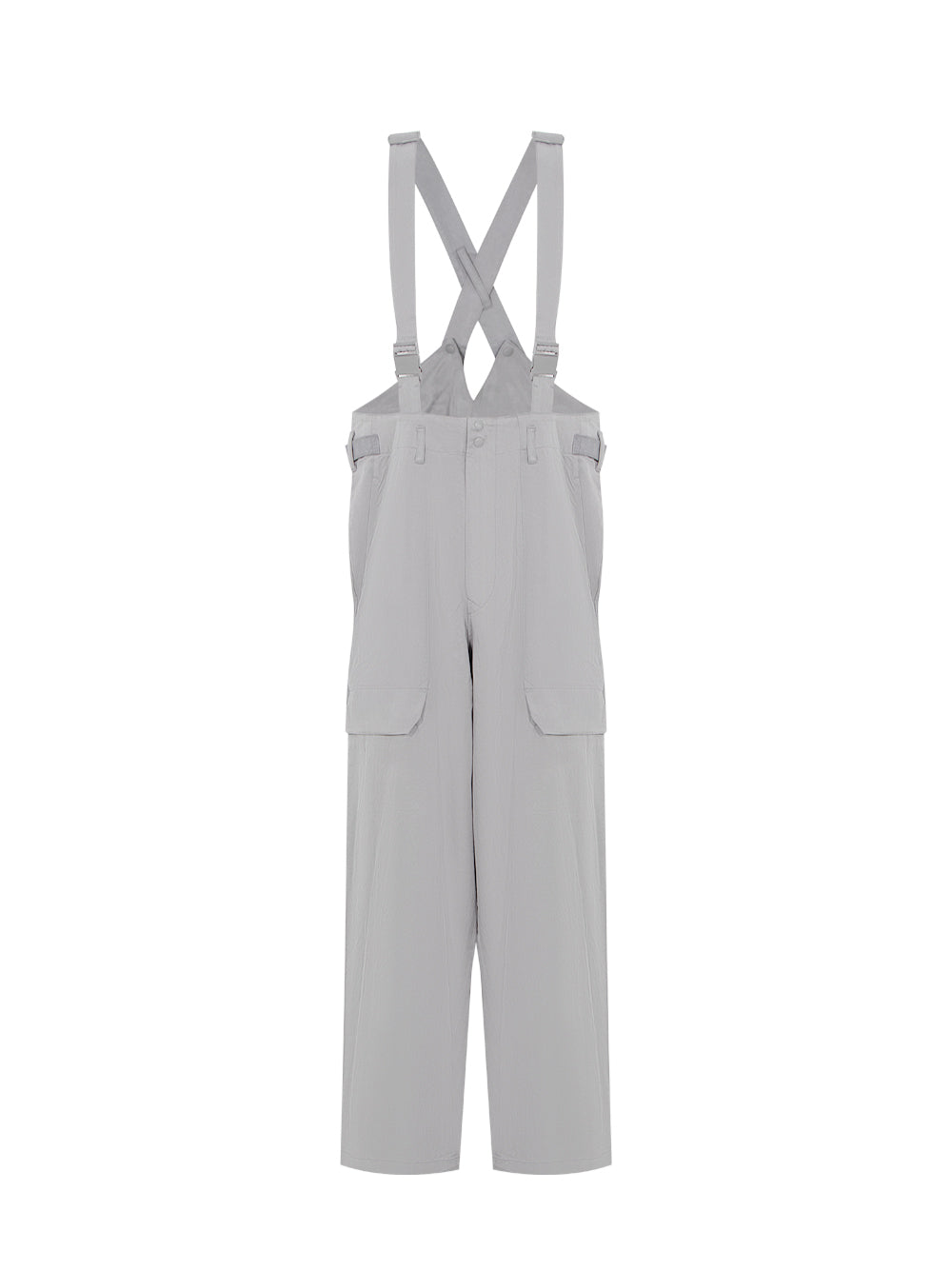 Suspender Pants (Solid Grey)