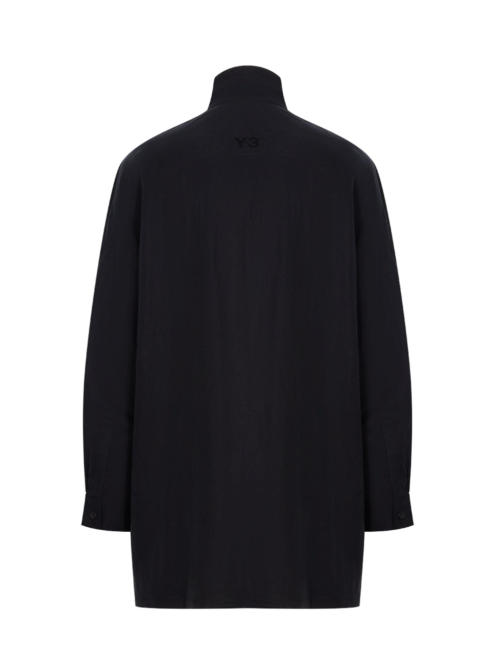 Washed Twill Overshirt (Black)