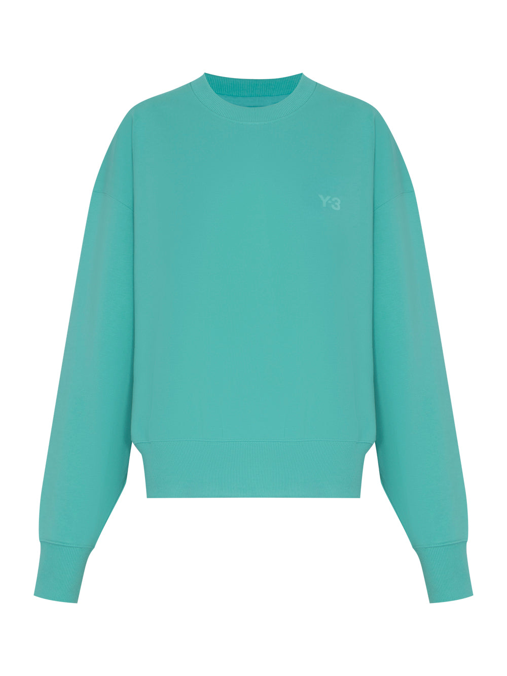 Women's French Terry Boxy Sweatshirt (Acid Mint)