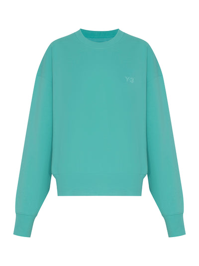 Women's French Terry Boxy Sweatshirt (Acid Mint)