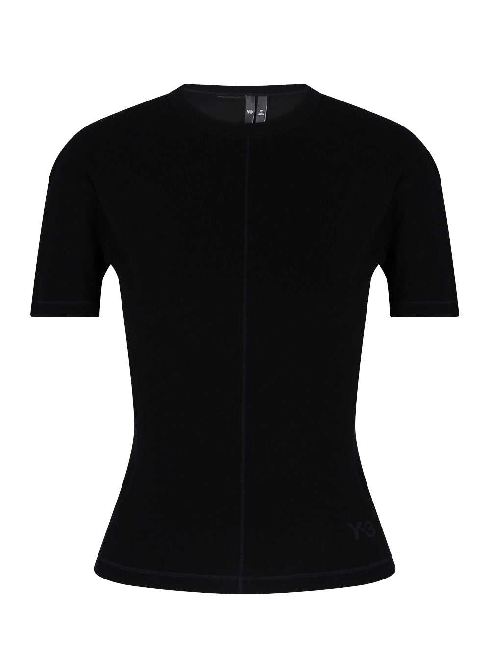 Y3-FittedShortsleeveTeeCore-Black-1