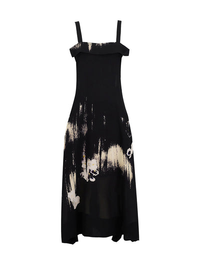    Y'S-LadiesWovenDress-Black-1