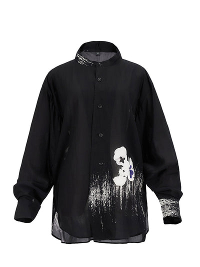     YS-LadiesWovenShirt-Black-1