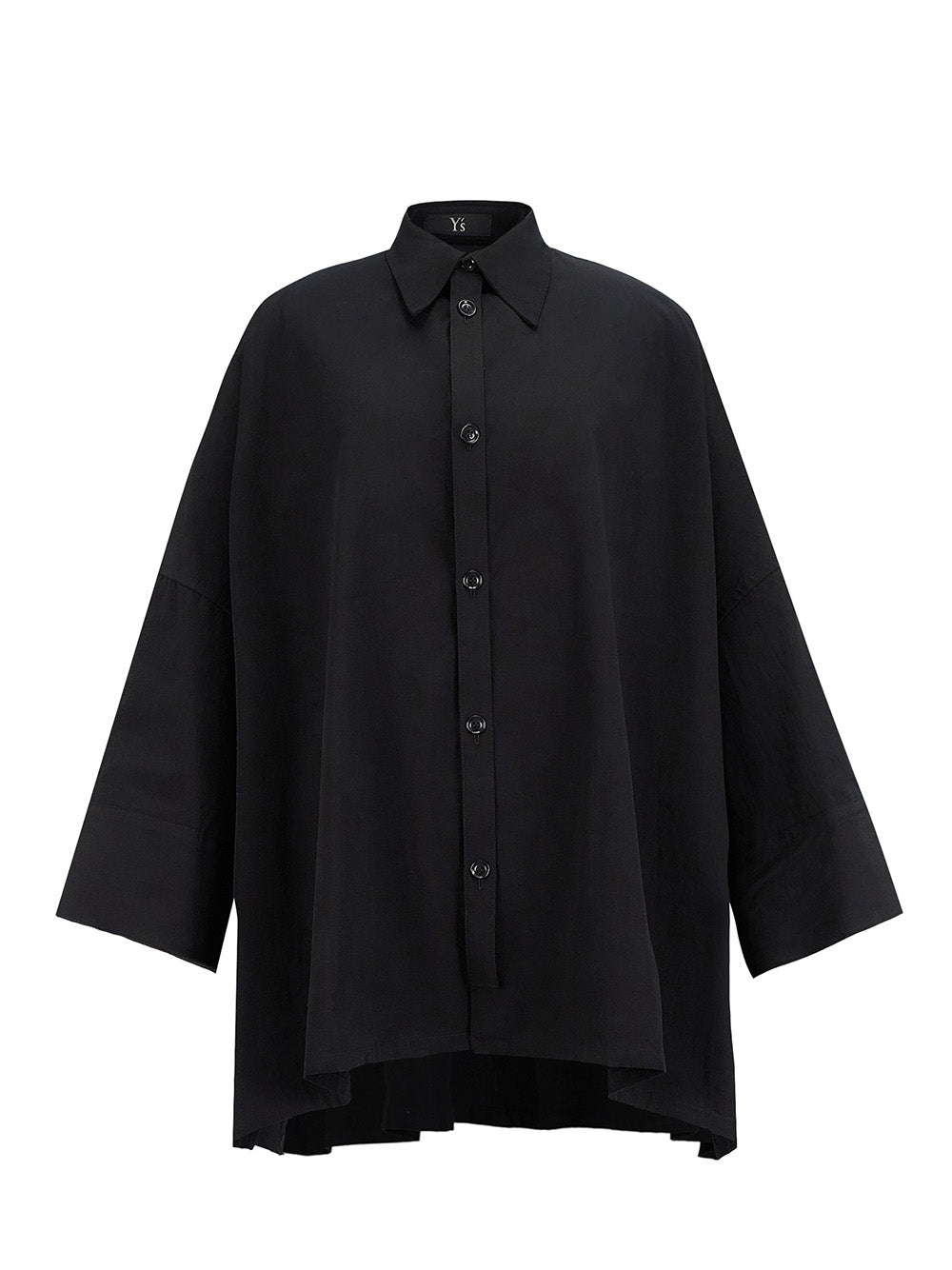      YS-LadiesWovenShirt_Black-1
