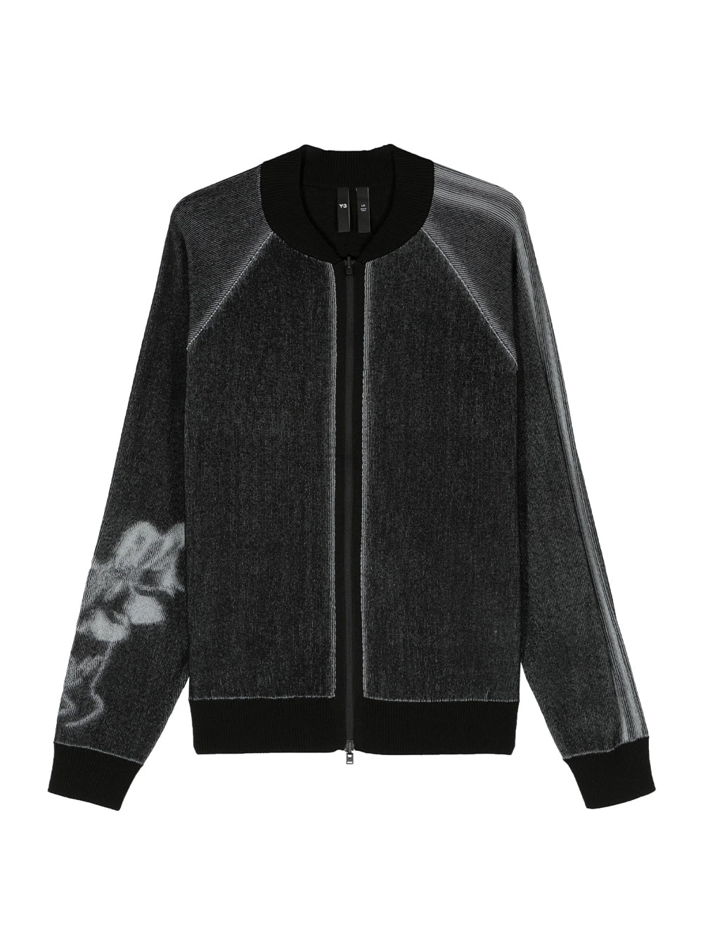 GFX Knit Cardigan (Black/White)