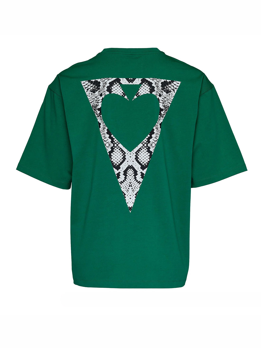 Year Of The Snake Pocket T-Shirt Emerald Green