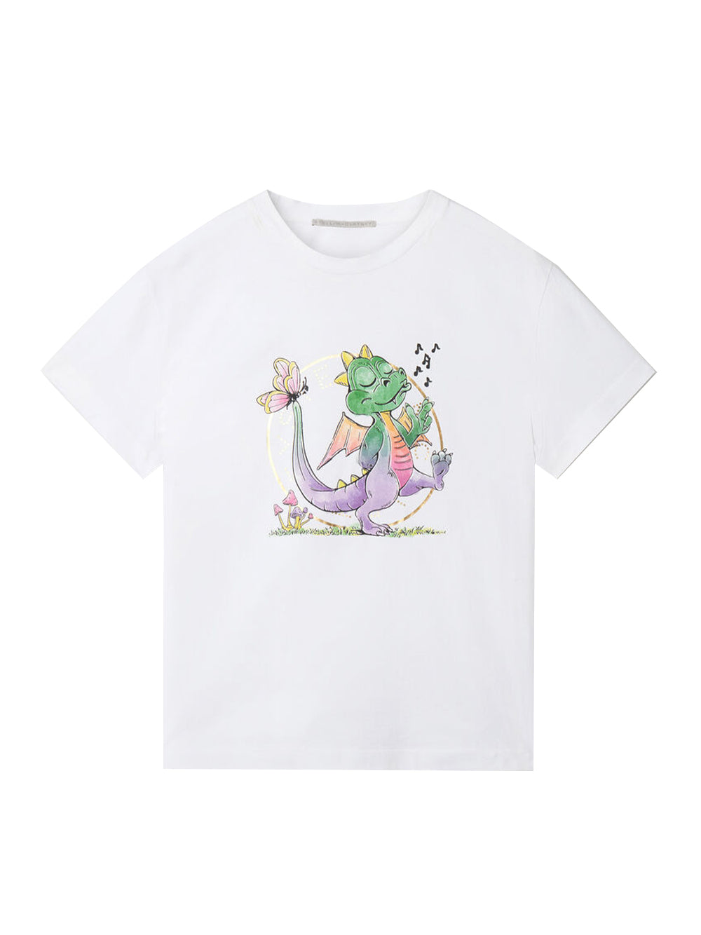 Year of the Dragon Print T-Shirt (Pure White)