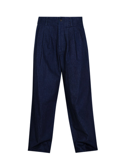 Yohji Yamamoto-MensWovenPants-Indigo-1