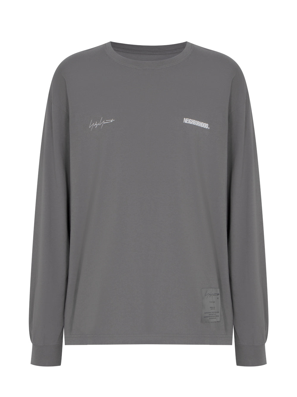 Yohji Yamamoto X NEIGHBORHOOD PT Long Sleeve Sweater (Grey)
