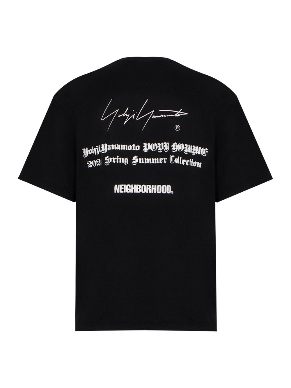 Yohji Yamamoto X NEIGHBORHOOD PT Short Sleeve (Black)