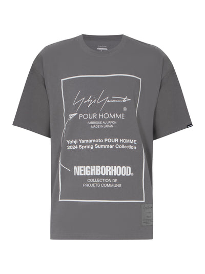 Yohji Yamamoto X NEIGHBORHOOD PT Short Sleeve (Grey)