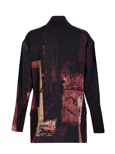 Ys-Wool-Gabardine-Abstract-Block-Print-Oversized-Tailored-Jacket-Red-2