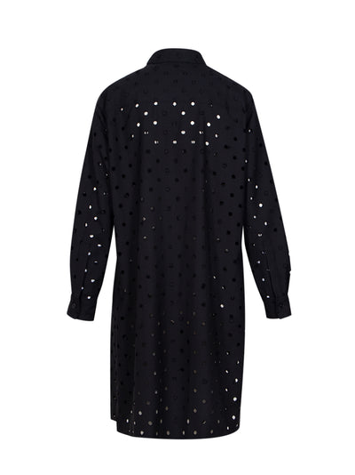 Ys-Wool-Polyester-Gabardine-Left-Flap-Panel-Shirt-Black-2