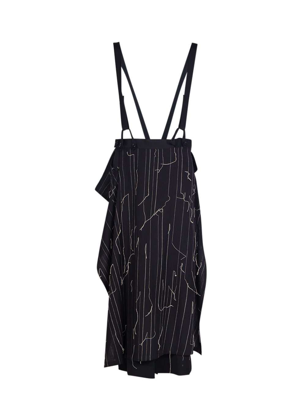 Ys-Wool-Suspender-Pants-Black-1
