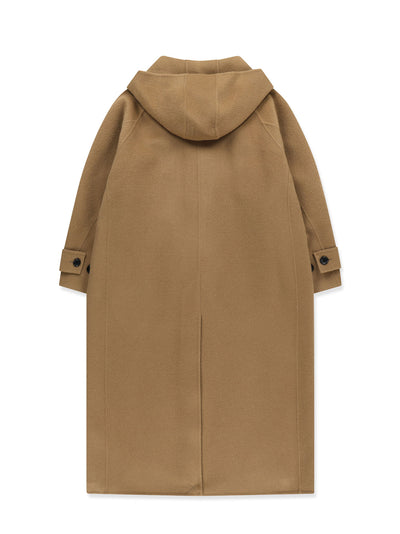 Sasha Hoodie Coat Brown