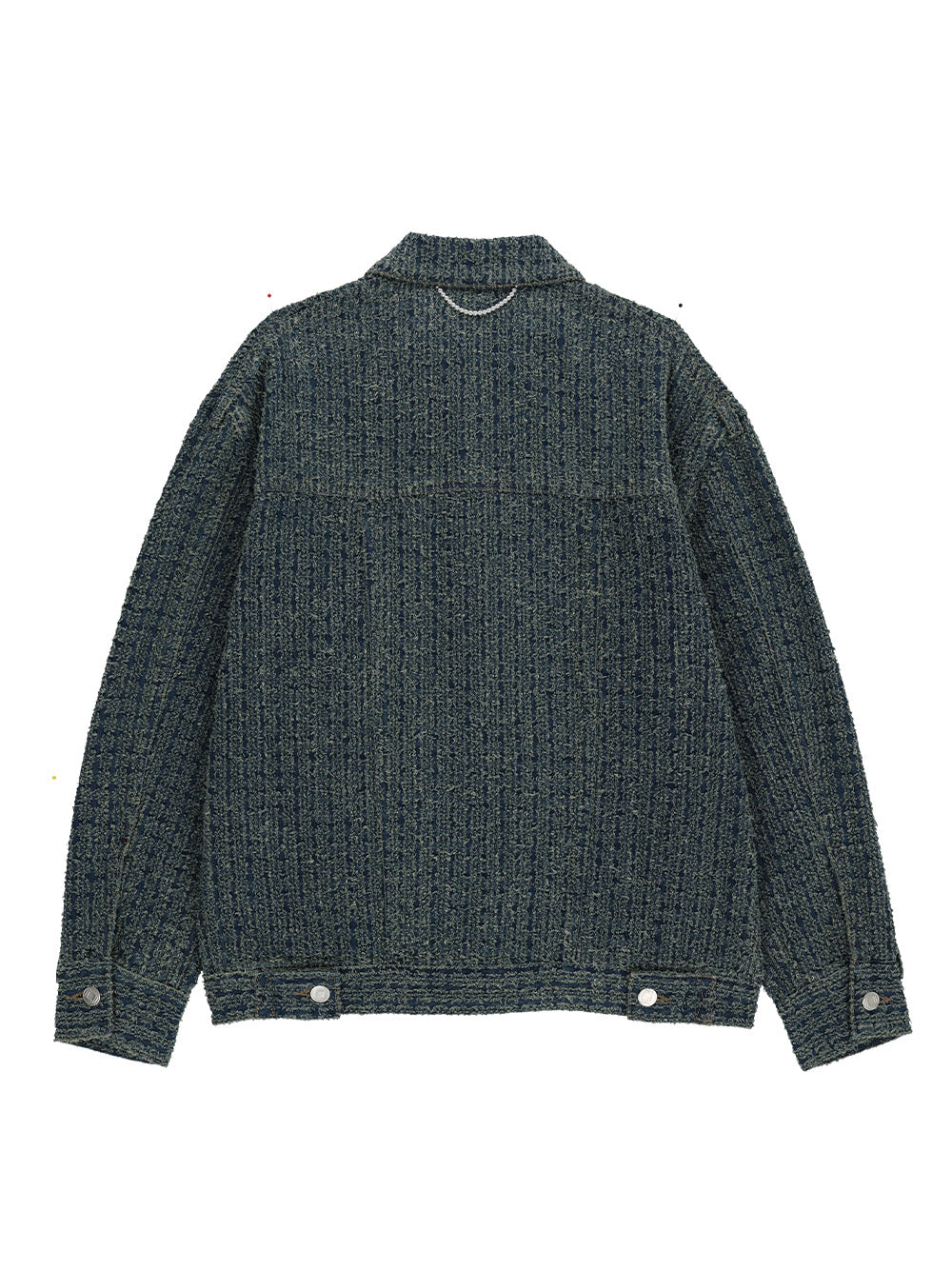 Denim Tweed Jacket Blue