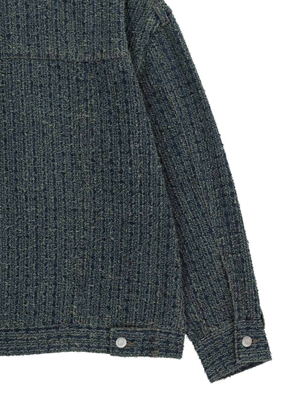 Denim Tweed Jacket Blue