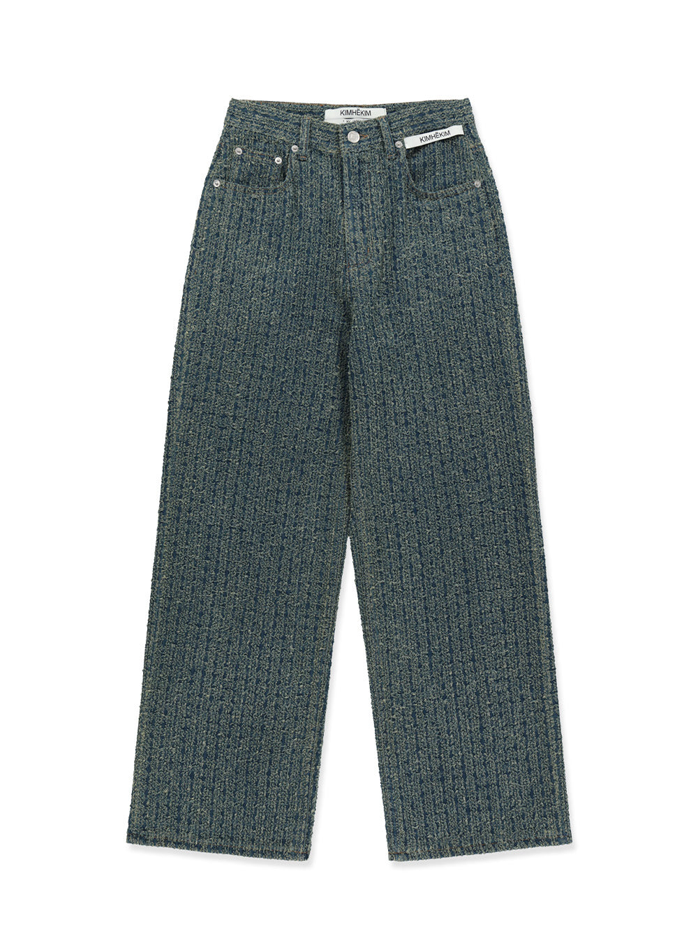 Denim Tweed Jeans Blue