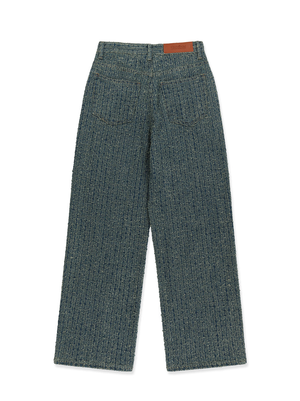 Denim Tweed Jeans Blue